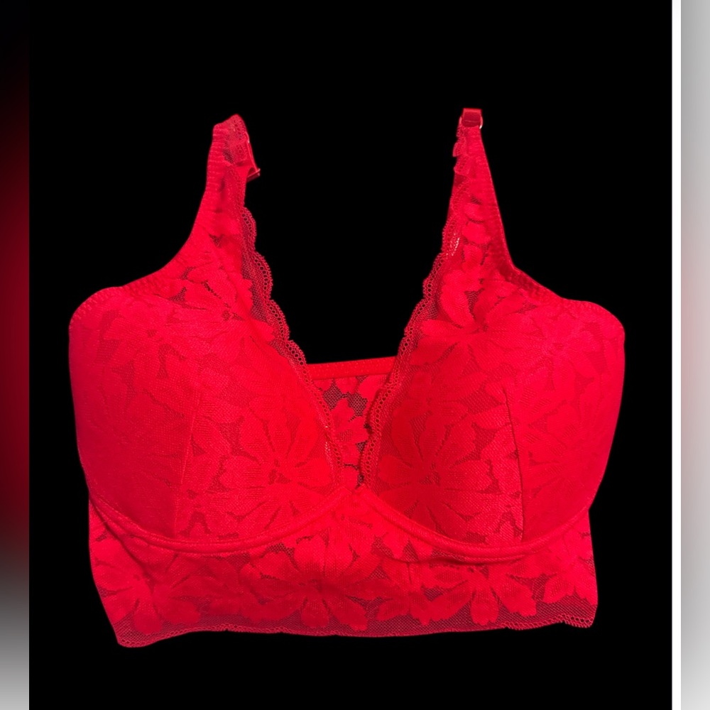 Victoria's Secret Scarlet Lace Bra